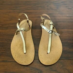 Magic Shoes Huarache Minimalist Sandals - Gold